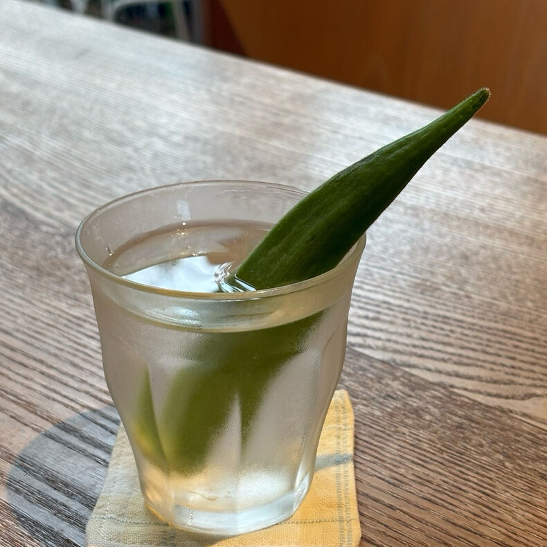 画像2638：オクラ水！
